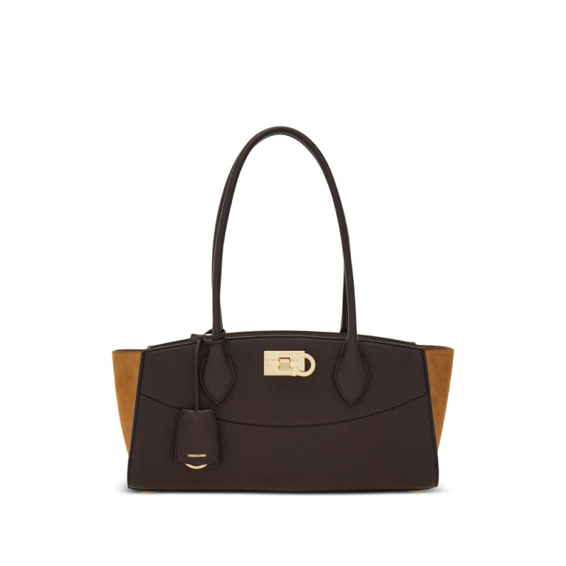 Ferragamo Studio Soft Bag East West (M)