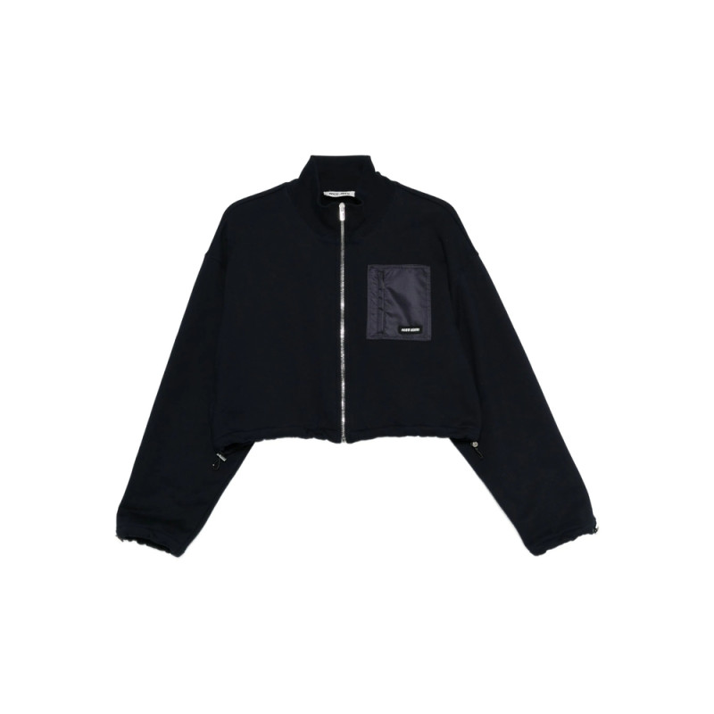 Miu Miu Zip Pocket Sweatshirt