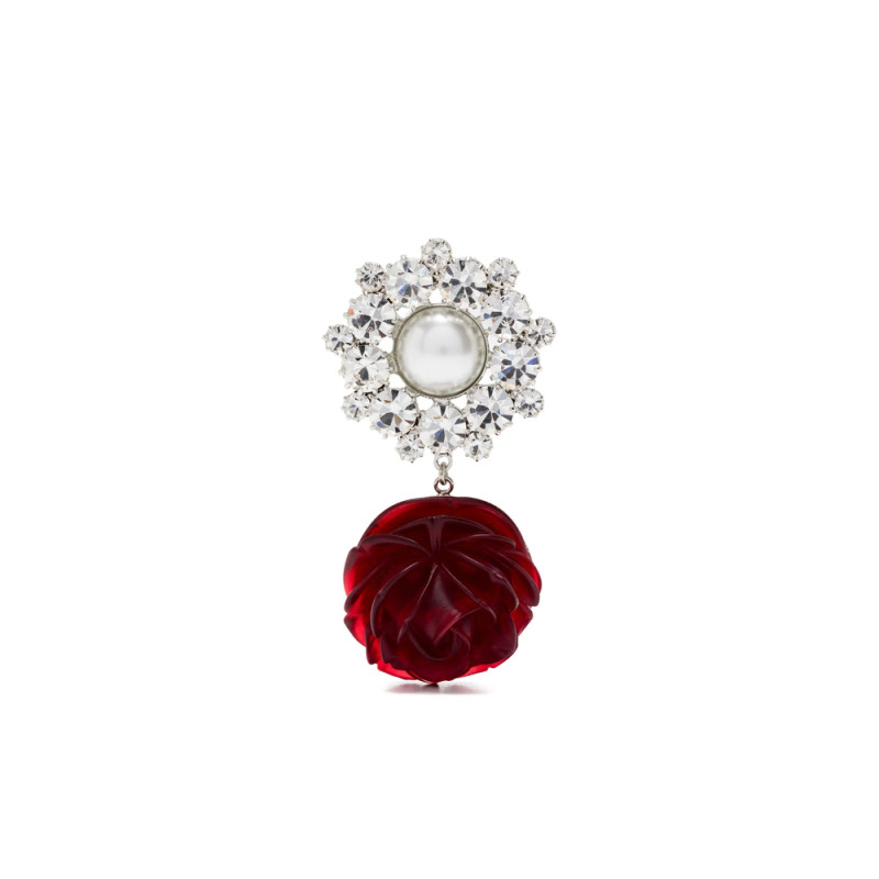 Magda Butrym Rose Crystal-embellished Earrings