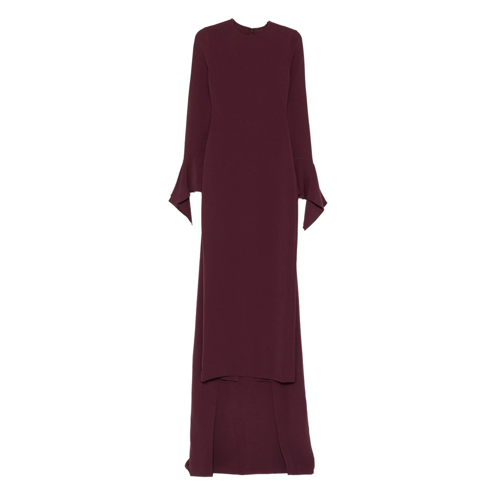 Solace London The Blake Flared-sleeve Maxi Dress