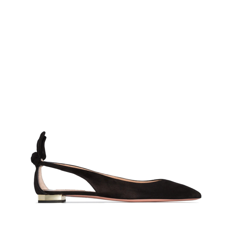 Aquazzura Bow Tie Ballerina Shoes