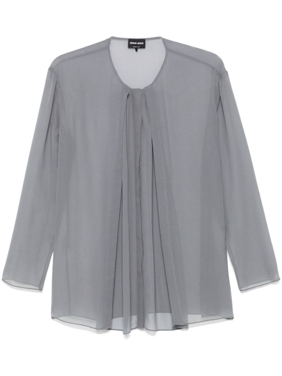 silk blouse