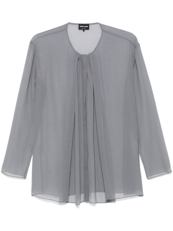 silk blouse
