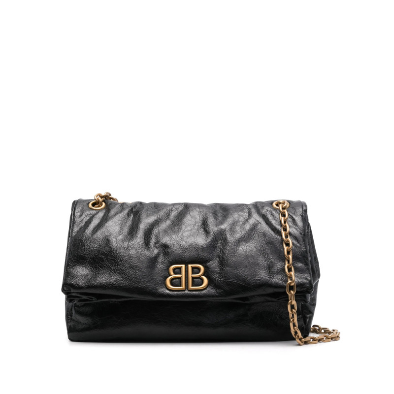 Balenciaga Medium Monaco Chain-strap Shoulder Bag
