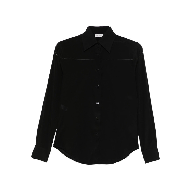 Mazzarelli Gea Point-collar Long-sleeve Shirt