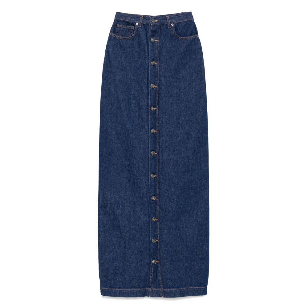 Fiorucci Denim Maxi Skirt