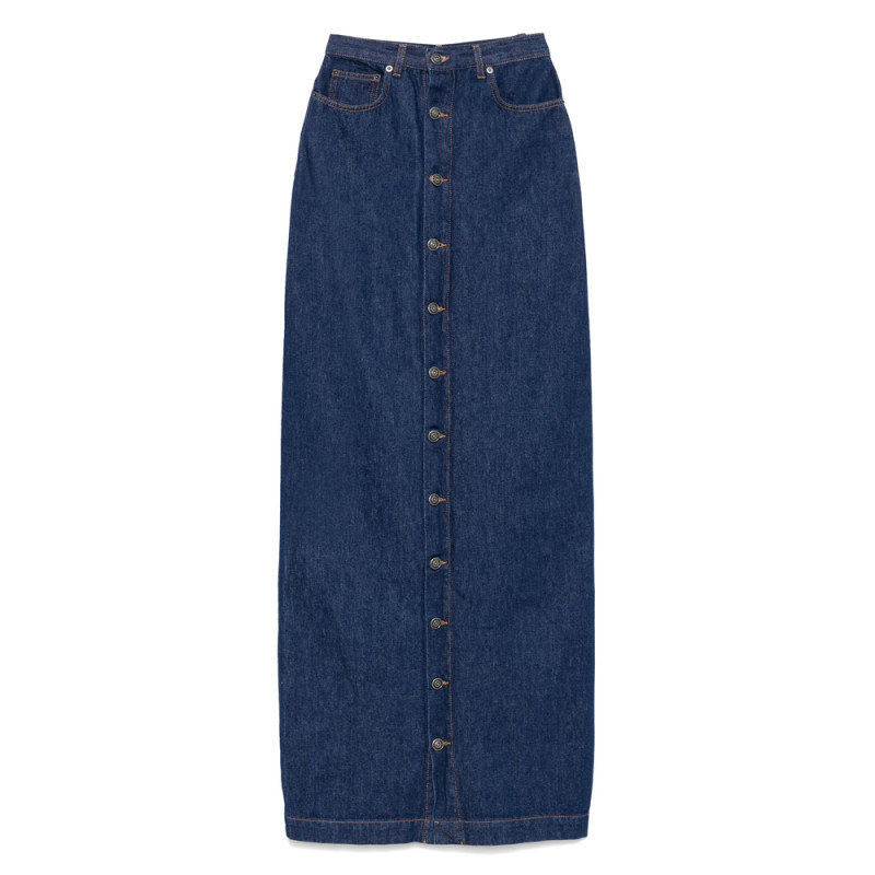 Fiorucci Denim Maxi Skirt