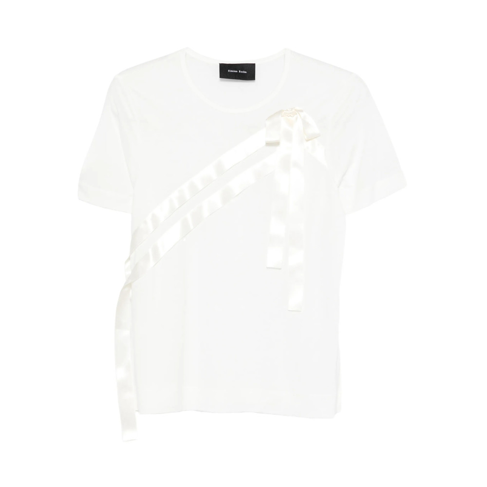 Simone Rocha Sash Bow T-shirt