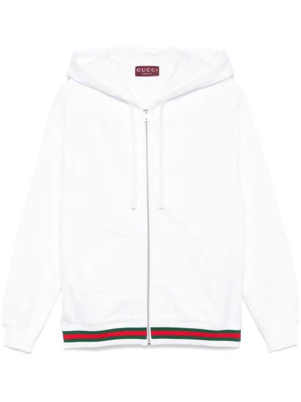 Web-stripe hoodie