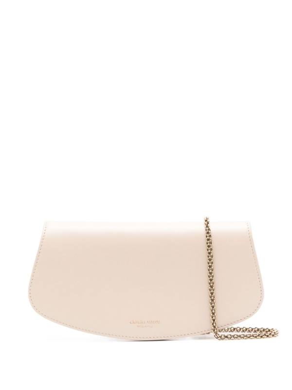 small leather clutch bag