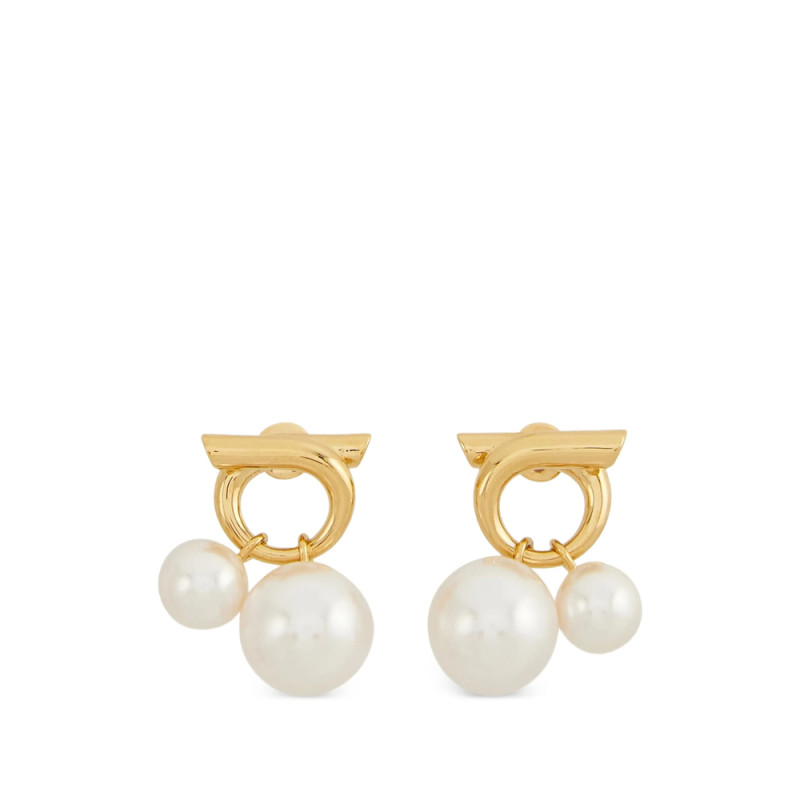 Ferragamo Gancini Earrings