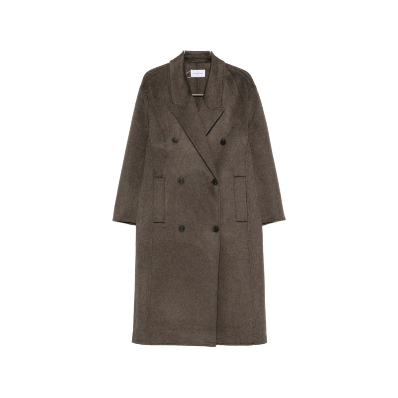 The Dynamis Studio Double-breasted Peak-lapel Coat