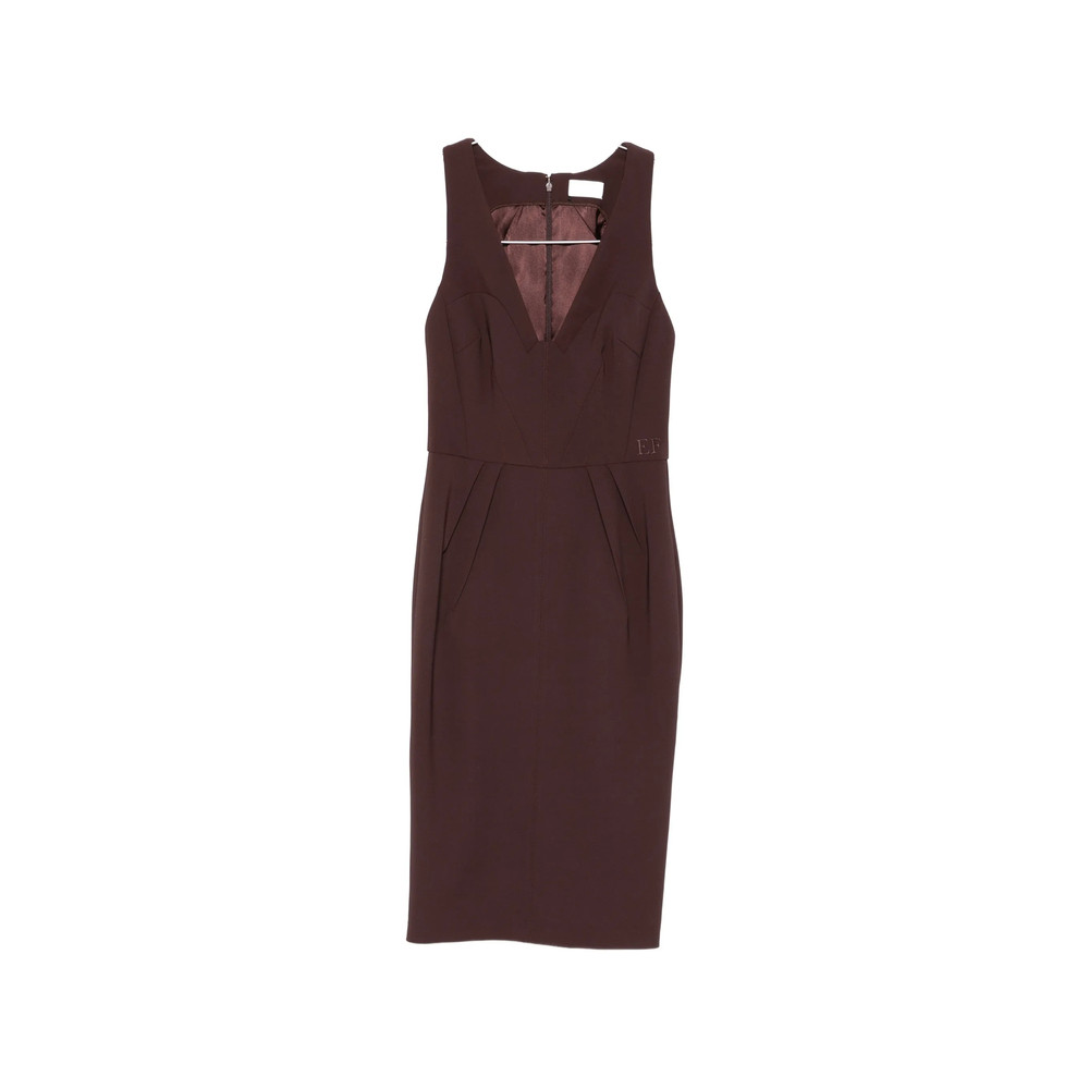 Elisabetta Franchi V-neck Midi Dress
