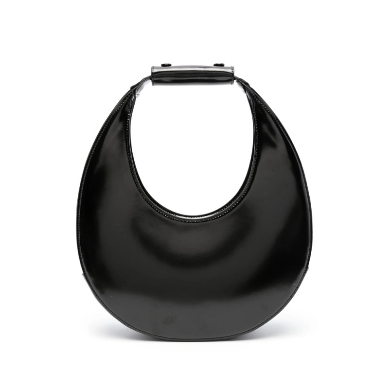 Staud Moon Leather Shoulder Bag