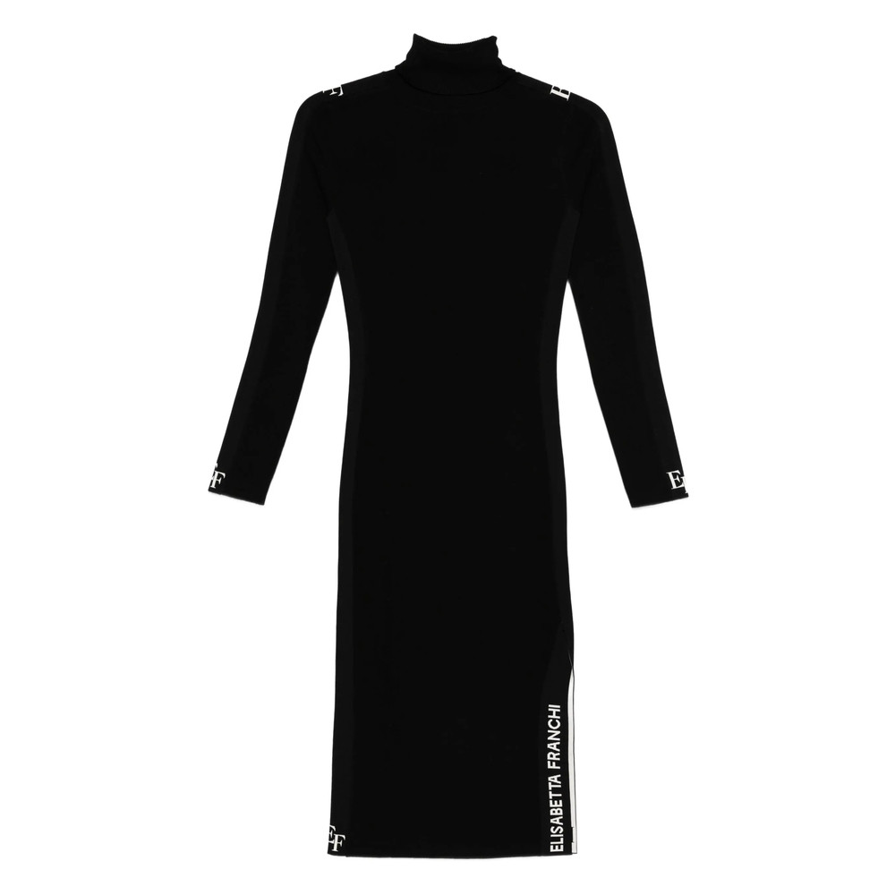 Elisabetta Franchi Turtleneck Dress