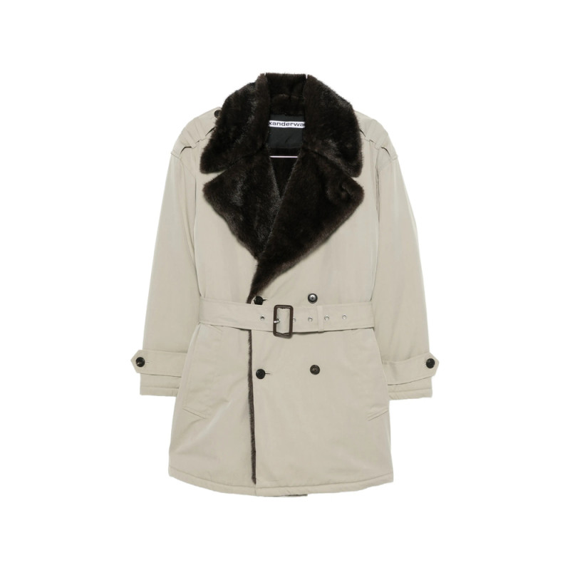 Alexander Wang Belted Double-breasted Coat