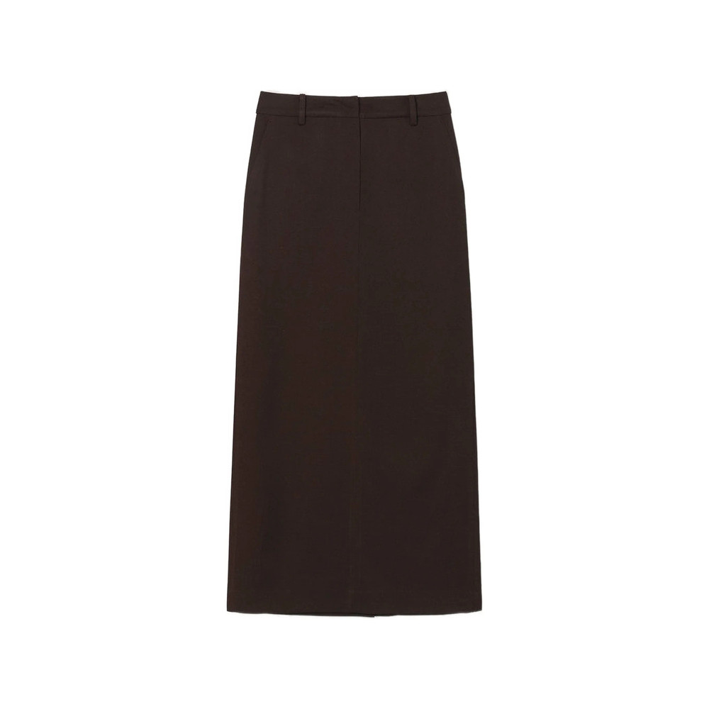 Dunst H-line Belt-loops Maxi Skirt