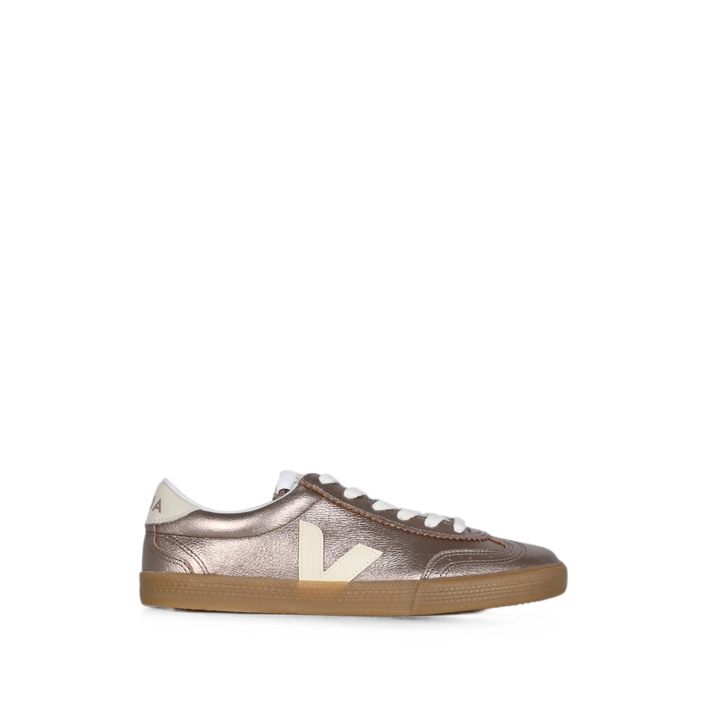 Veja Volley Metallic Leather Sneakers