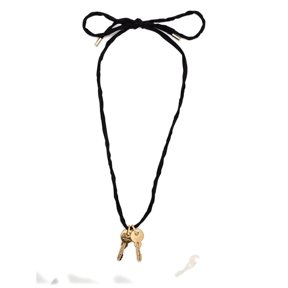Carven Key-charm Necklace