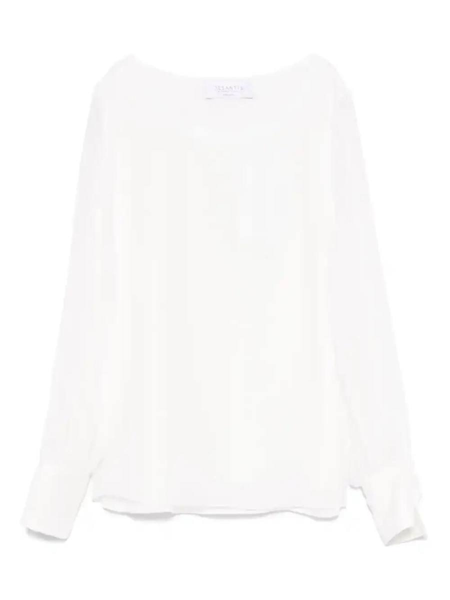 silk blouse