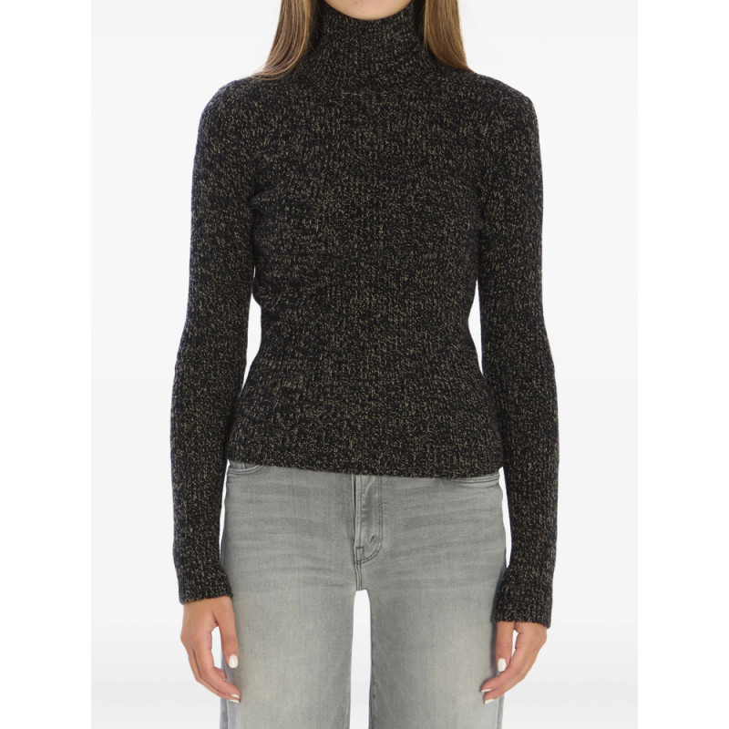 Max Mara Ribbed High-neck Sweater