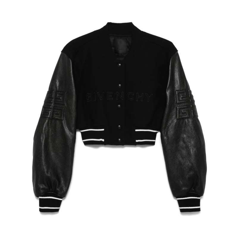 Givenchy Cropped Bomber Jacket