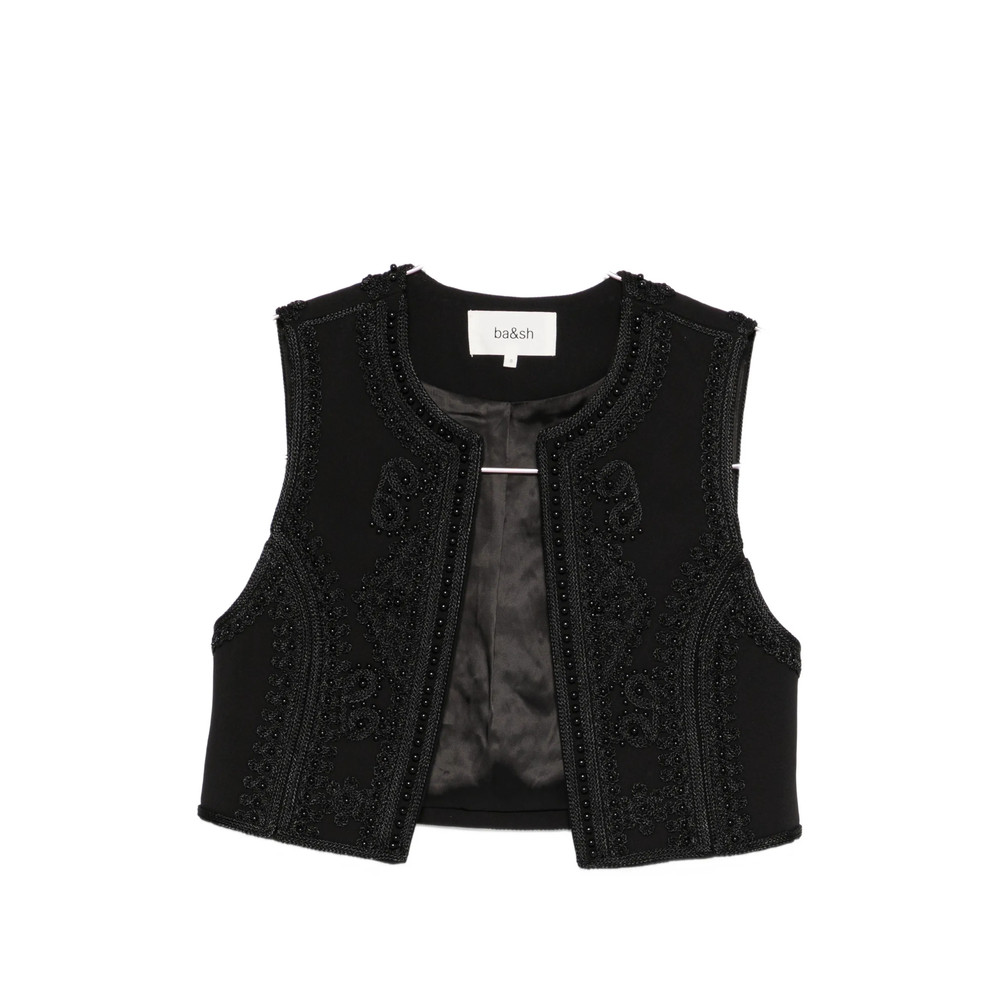 Ba & sh Beaded Embellished Jacket