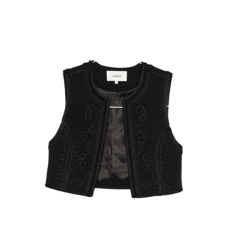 Ba & sh Beaded Embellished Jacket