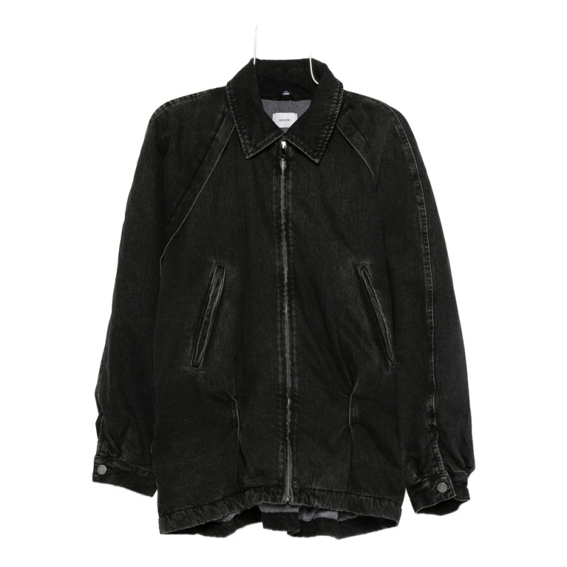 Haikure Zip-front Denim Jacket