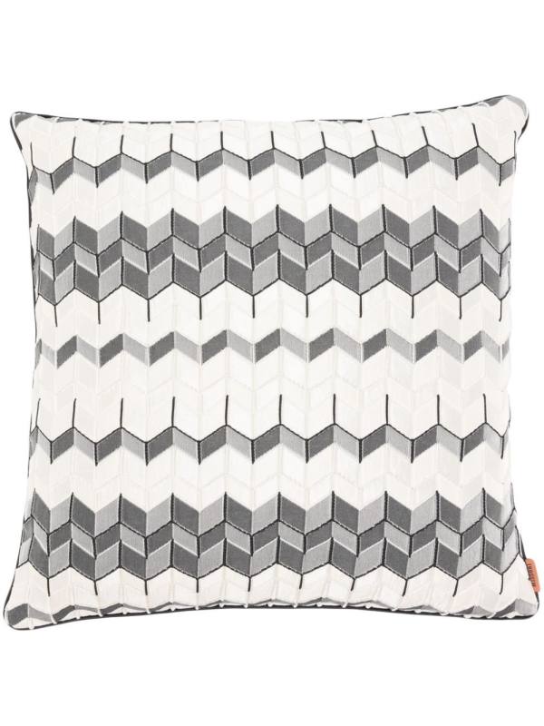 Tread zigzag cushion (40cm x 40cm)
