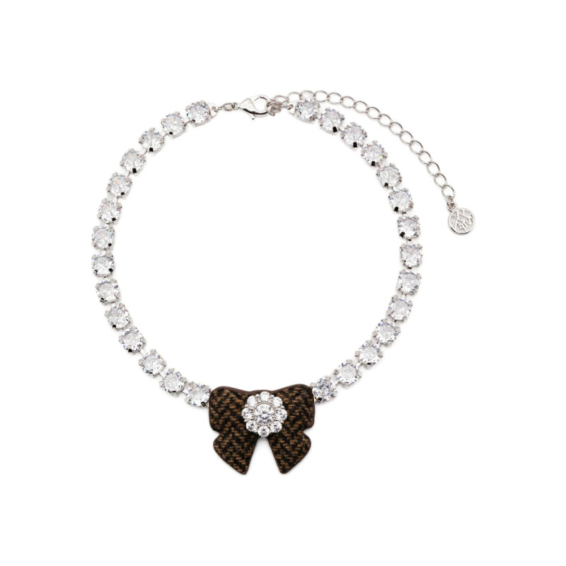 Shushu/tong Ribbon-embellished Necklace