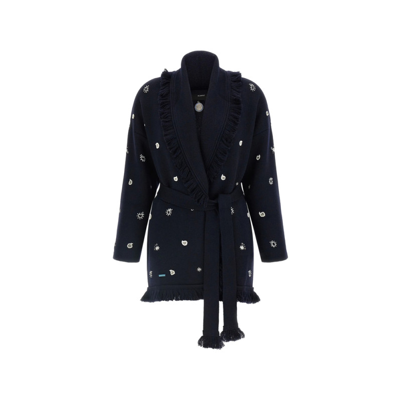 Alanui Echoes Of The Bandana Belted Cardigan