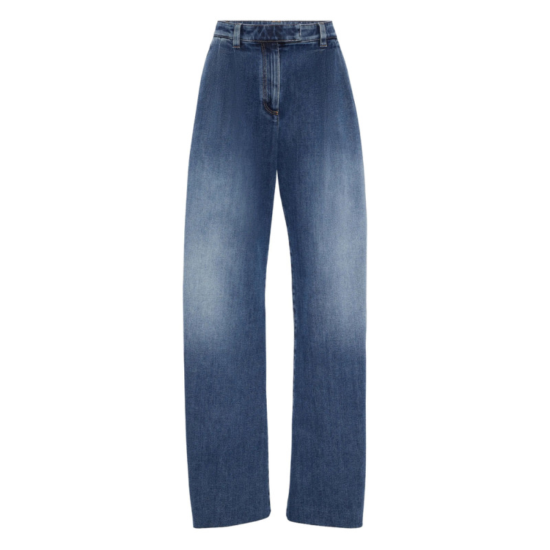 Brunello Cucinelli Wide-leg Jeans