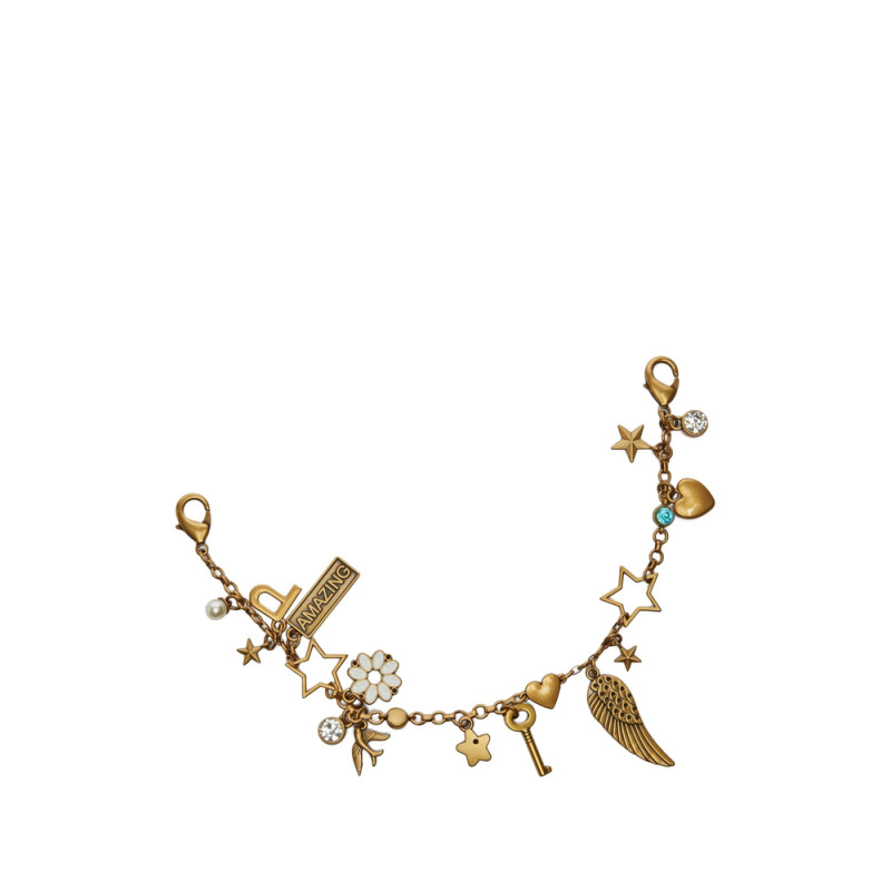 Pinko Charm-embellished Chain