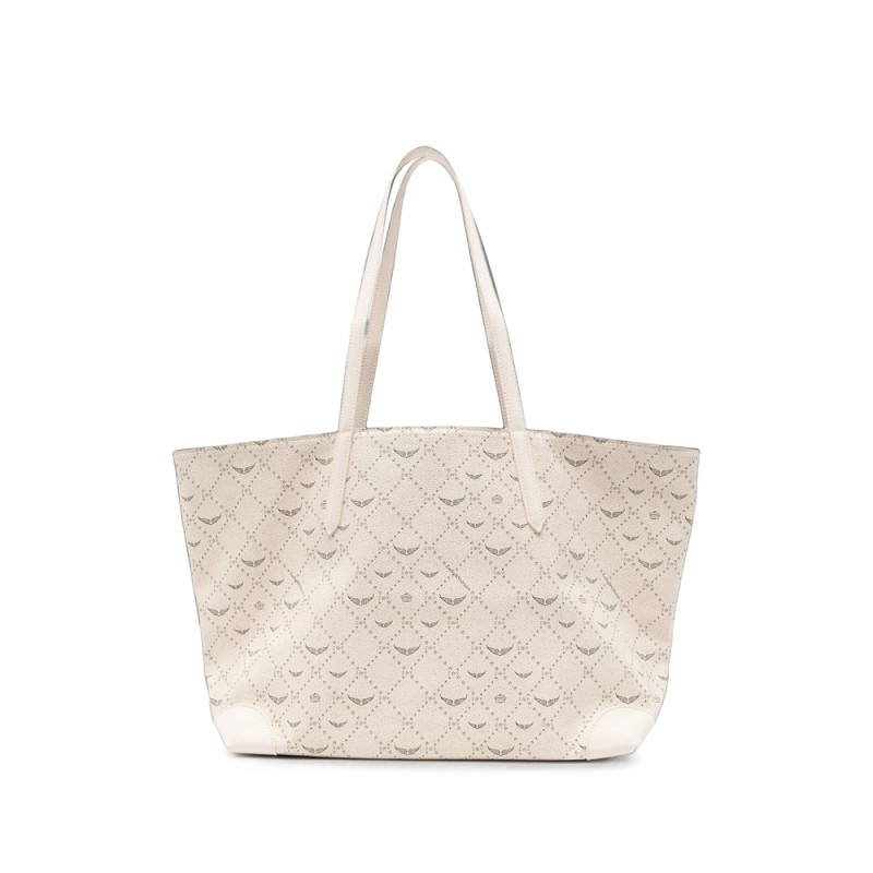 Zadig & Voltaire Perforated Logo-monogram Tote Bag