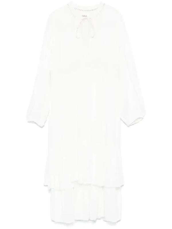 Plume midi dress