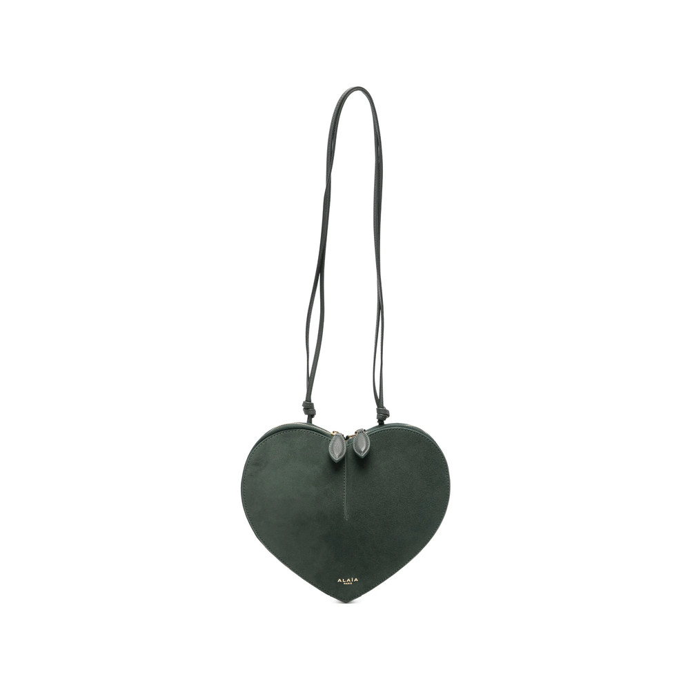 Alaïa Le Coeur Leather Shoulder Bag