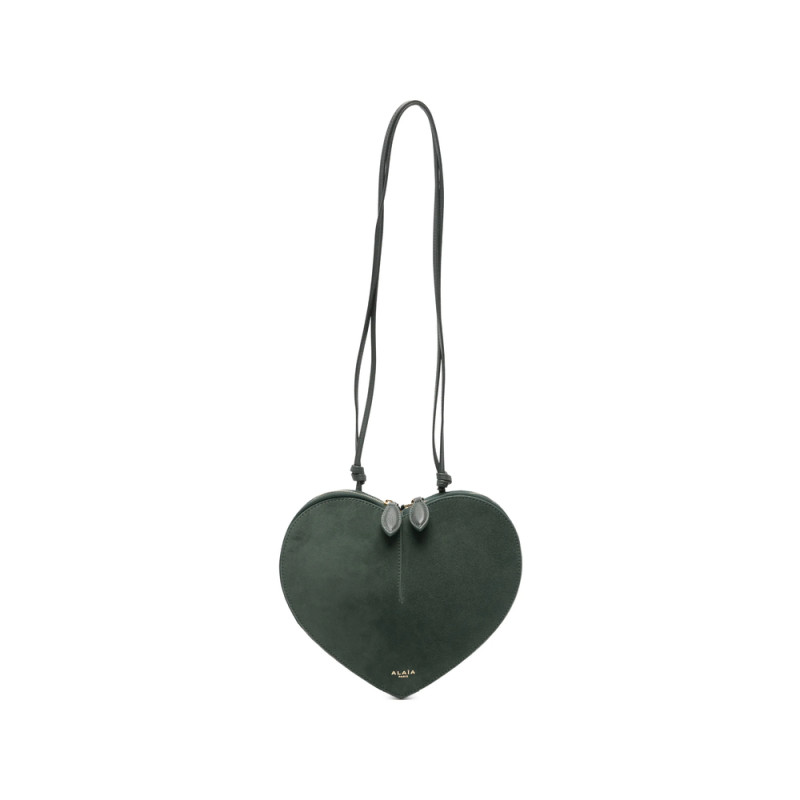 Alaïa Le Coeur Leather Shoulder Bag