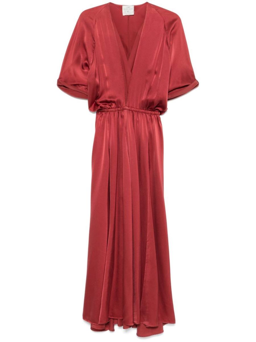 silk maxi dress