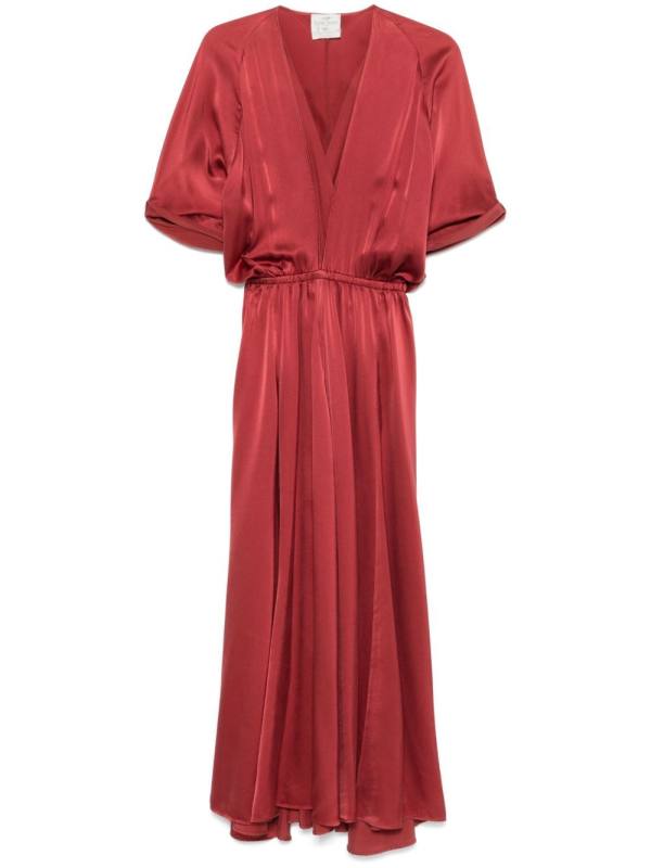 silk maxi dress