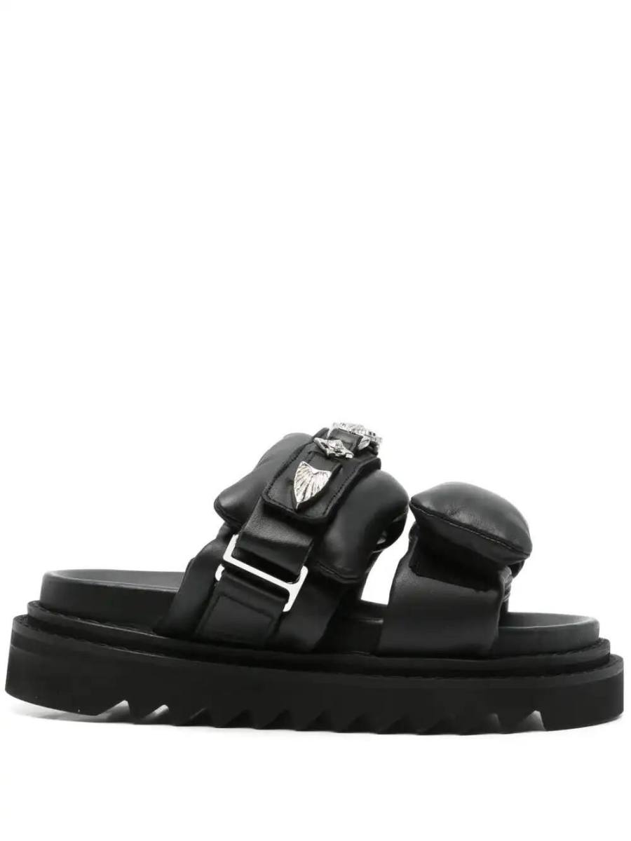 40mm leather sandals