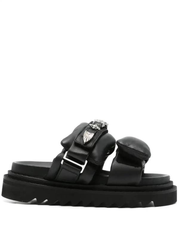 40mm leather sandals
