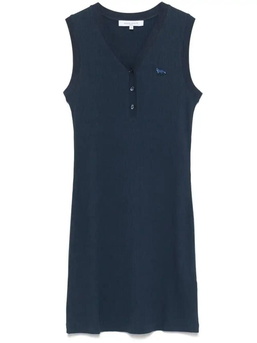 Baby Fox-patch mini dress