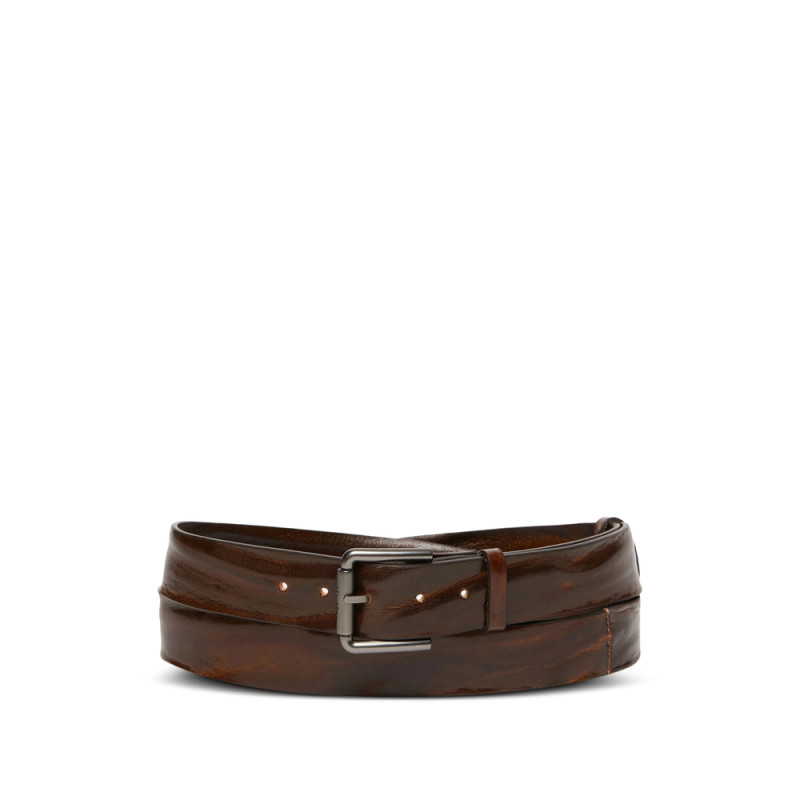 Max Mara Leather Buckle Belt