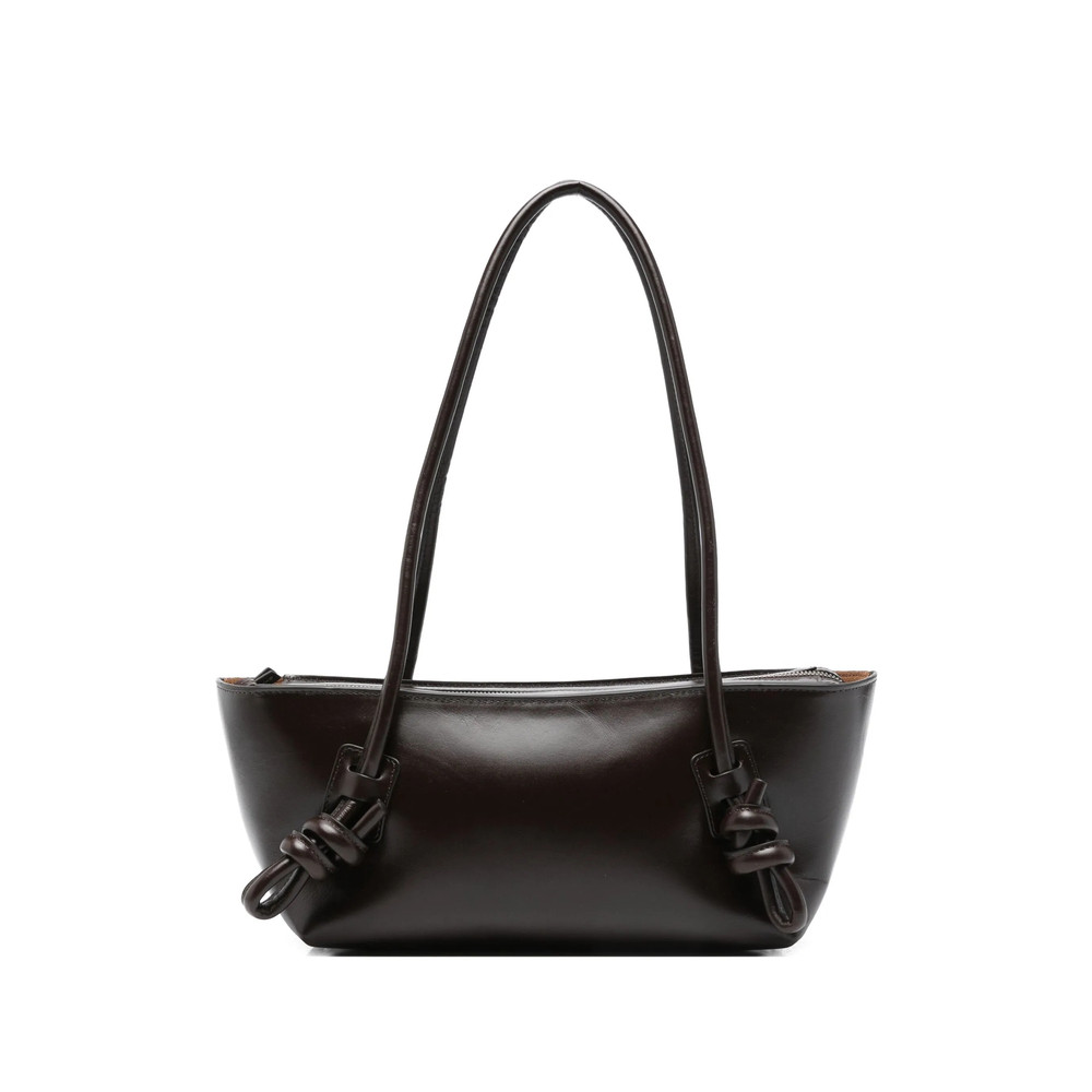 Hereu Fleca Knot-detail Leather Shoulder Bag