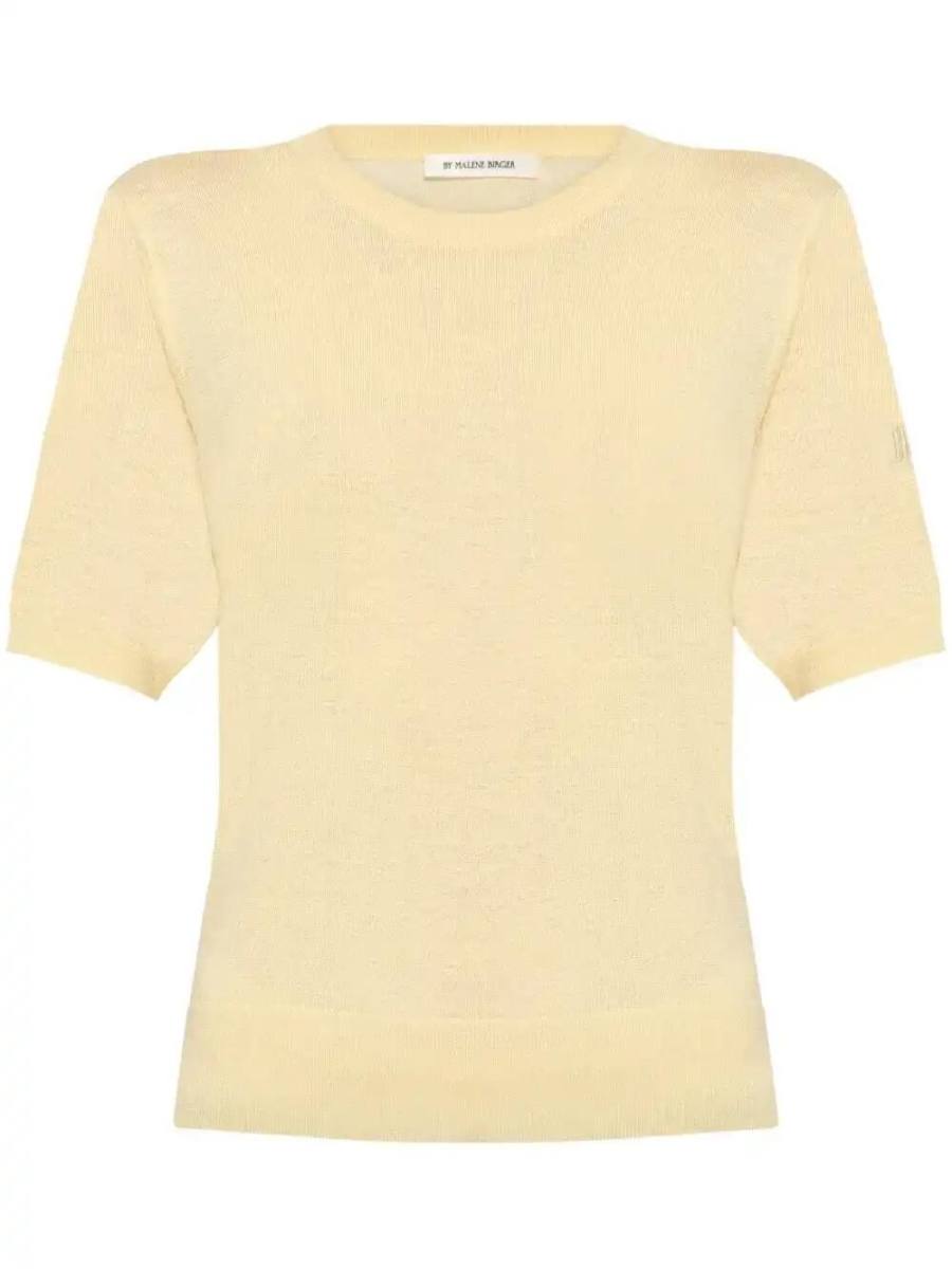silk-blend T-shirt