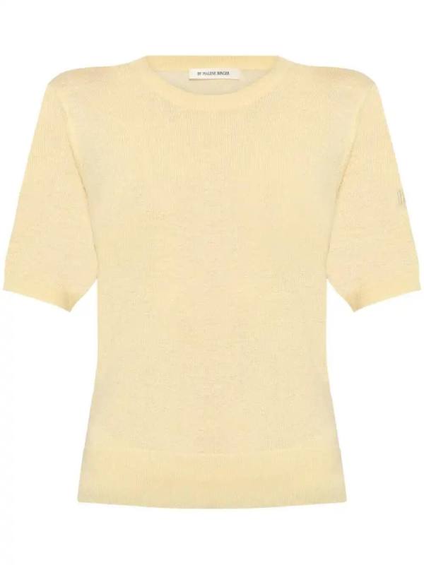 silk-blend T-shirt