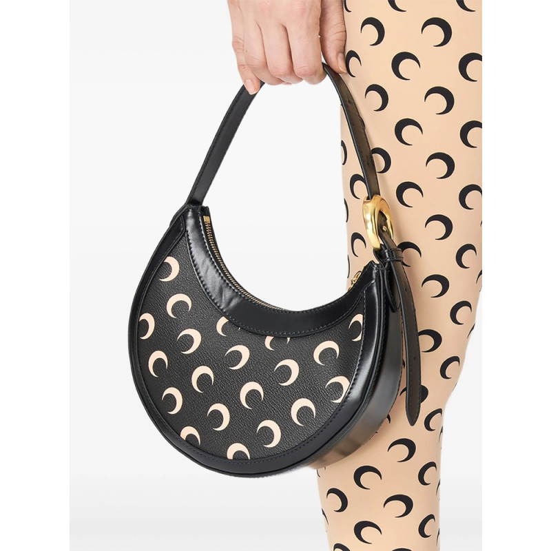 Marine Serre Mini Moon Eclipse Shoulder Bag