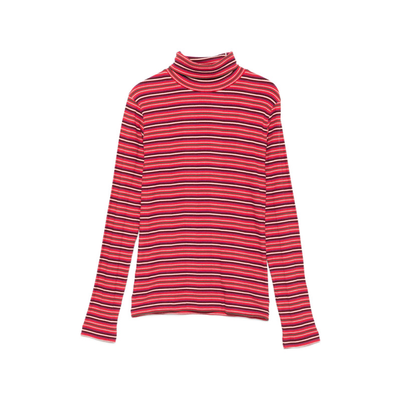 Dries Van Noten Striped Roll-neck Sweater