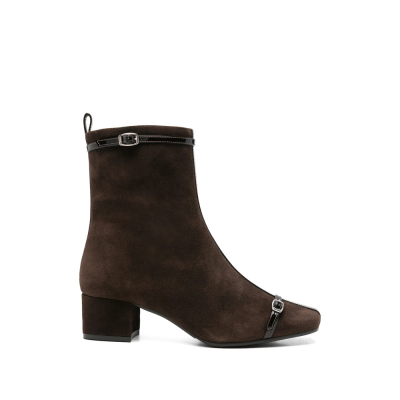 Carel Paris Start Buckle-detail Ankle Boots